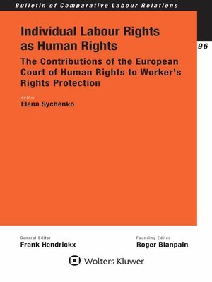 cover image of Individual Labour Rights as Human Rights